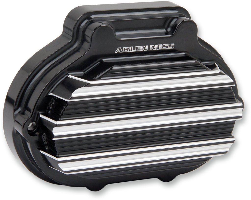 10-Gauge Hydraulic Clutch Actuator Cover - Black/Machined - '14-'20 Harley-Davidson