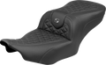 Roadsofa™ Seat - without Backrest - Gray Stitch - FLH/FLT '23-'25