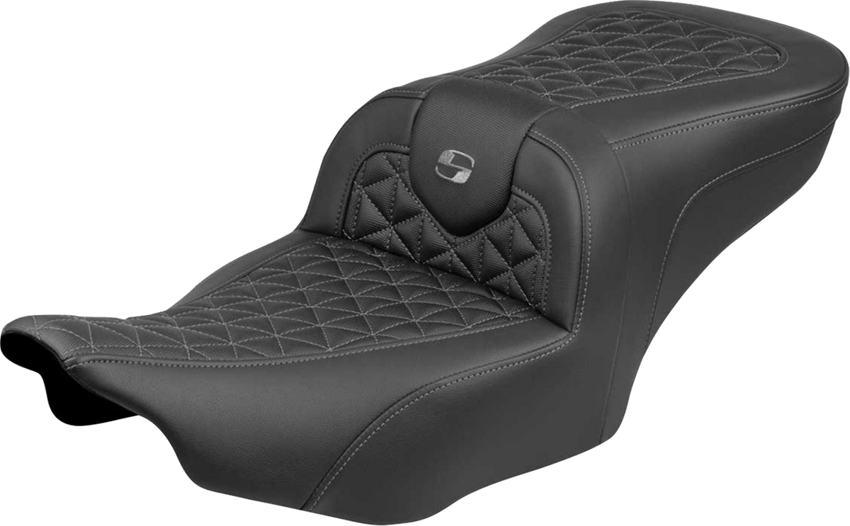 Roadsofa™ Seat - without Backrest - Gray Stitch - FLH/FLT '23-'25