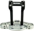 Handlebar Riser Kit - Pullback - 1-1/8" Clamping - 8" Rise - Black