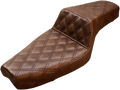 Step-Up Seat - Full Lattice Stitch - Brown - XL
