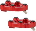 MX Foot Pegs - Driver - Red
