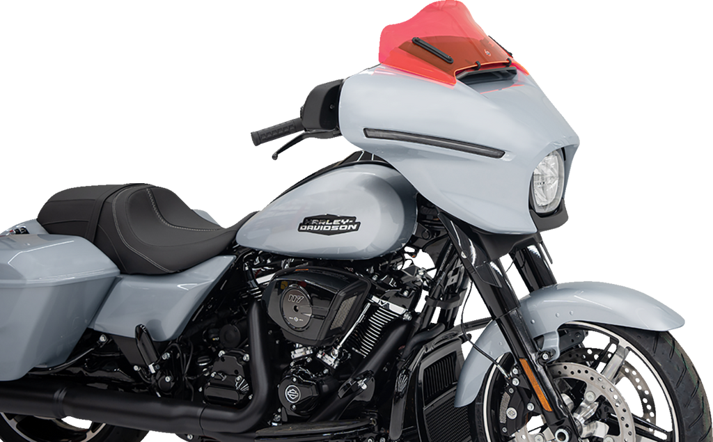 Ice Flare® Windshield - 8" - Pink Ice - '23-'26 FLHX/FLHLT