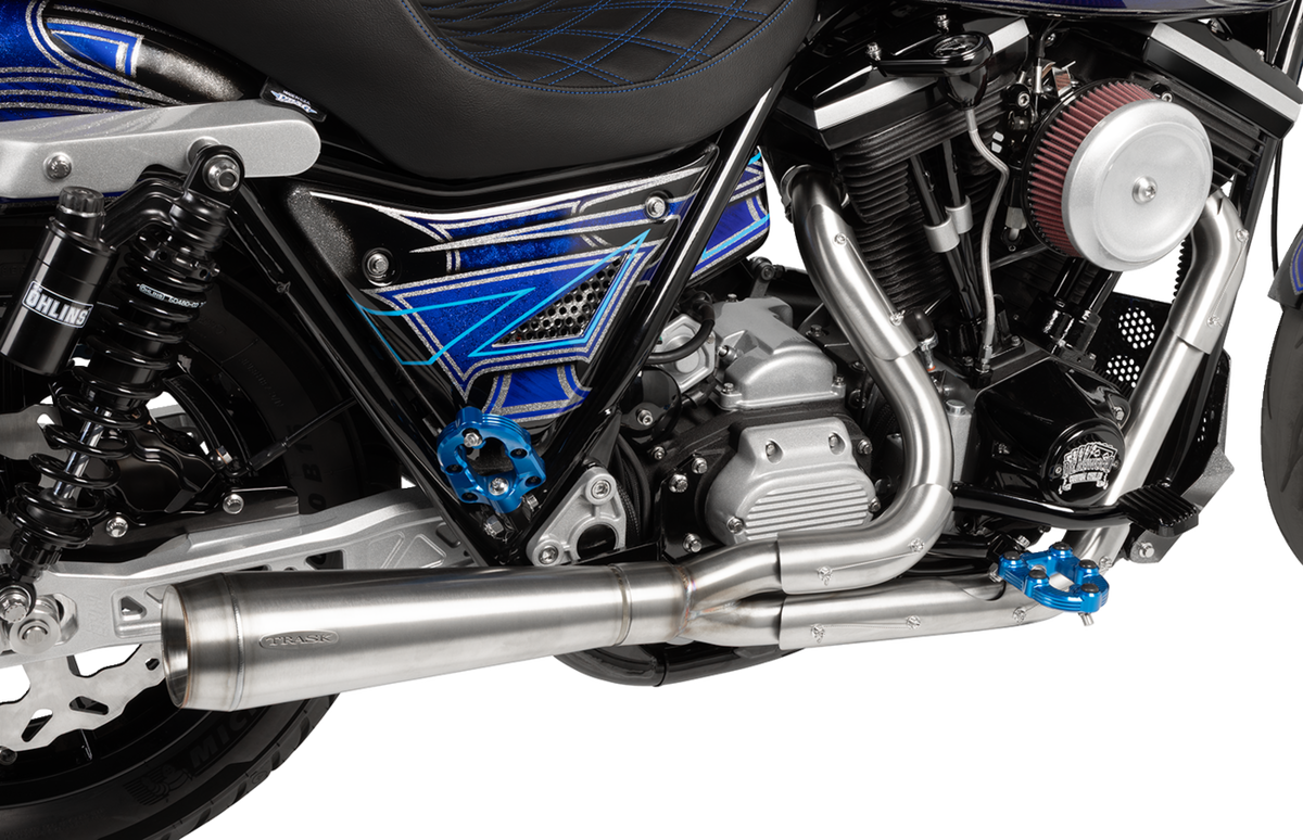 Assault 2:1 Exhaust - Full Stainless - '84-'00 FXR