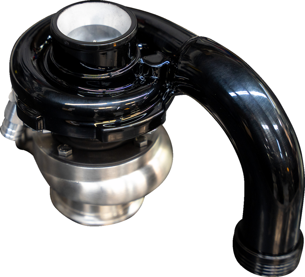 Tornado Turbo Performance Kit - Black with Brushed Stainless Steel Exhaust - M8