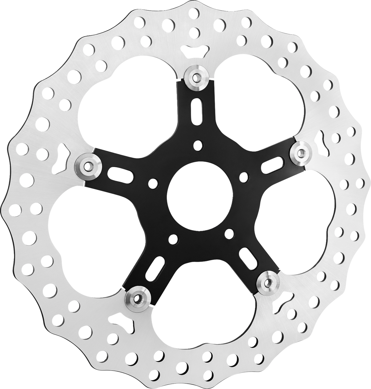 Jagged Rear Brake Rotor - 12.6" - Stainless Steel