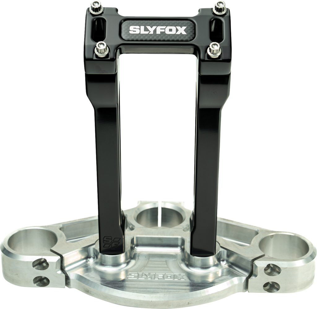 Handlebar Riser Kit - Straight - 1" Clamping - 8" Rise - Black