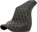 Step-Up Seat - Front Lattice Stitch - Gold Stitch - FXLR/FLSB '18-'24