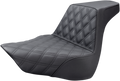 Step-Up Seat - Front Lattice Stitch - Black - FL/FX '18-'24