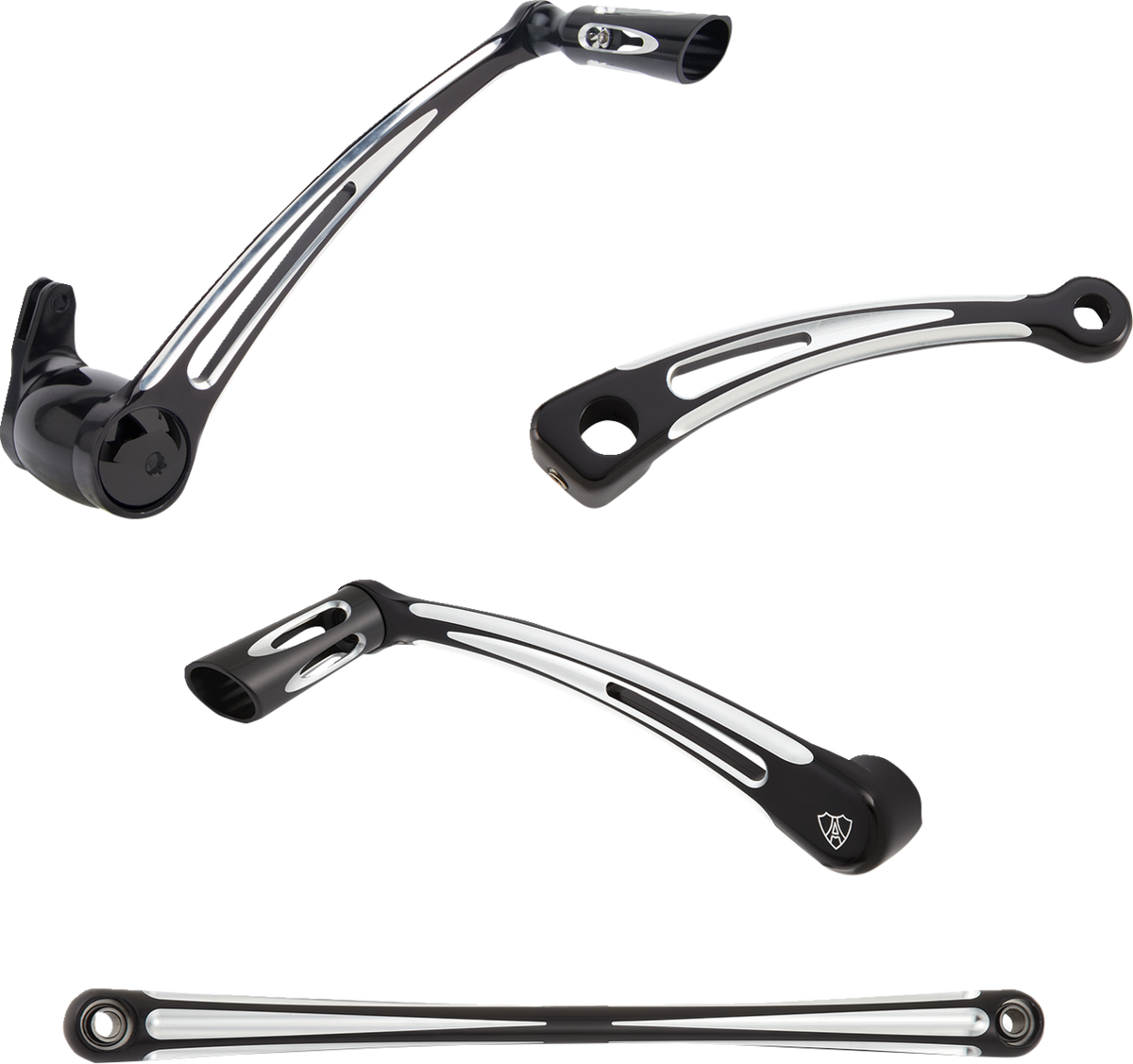 Deep Cut Foot Control Kit w/ Toe Shifter - Black