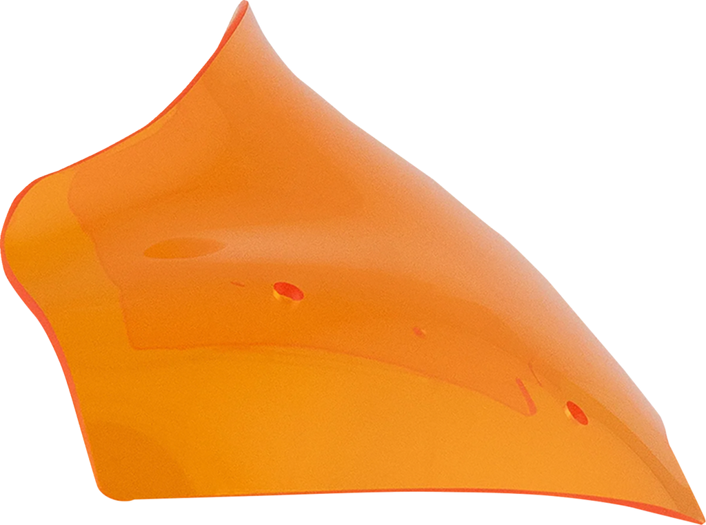 Kolor Flare® Windshield - 8" - Orange - '23-'26 FLTRX/FLTRT