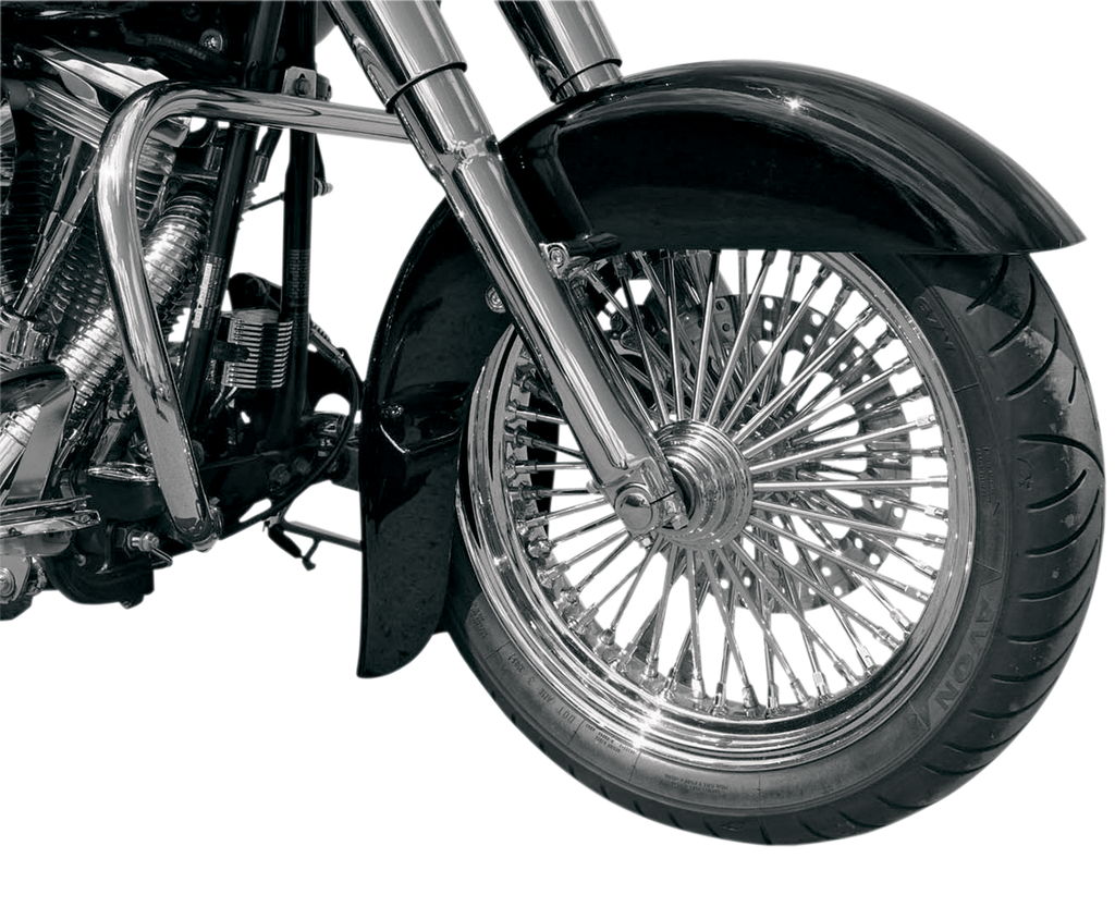 Benchmark Front Fender - Black - 21" Wheel - HD Softail