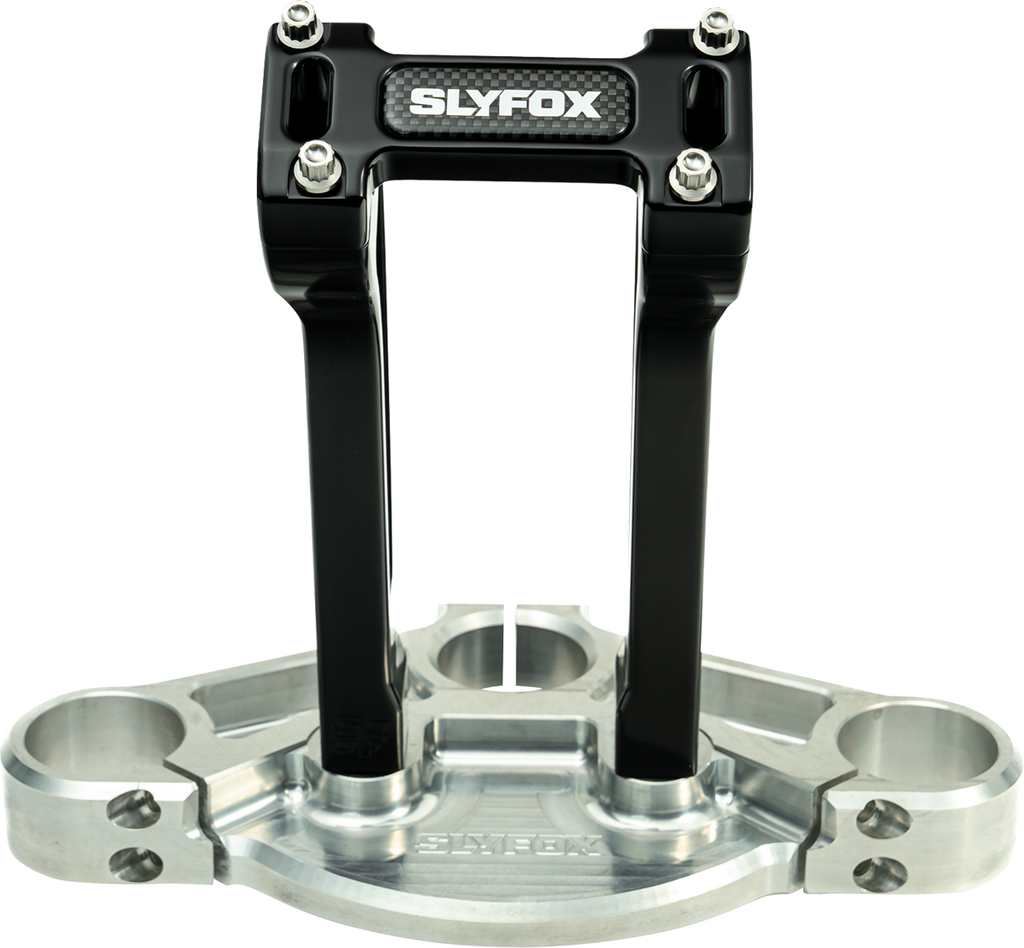 Handlebar Riser Kit - Pullback - 1" Clamping - 8" Rise - Black
