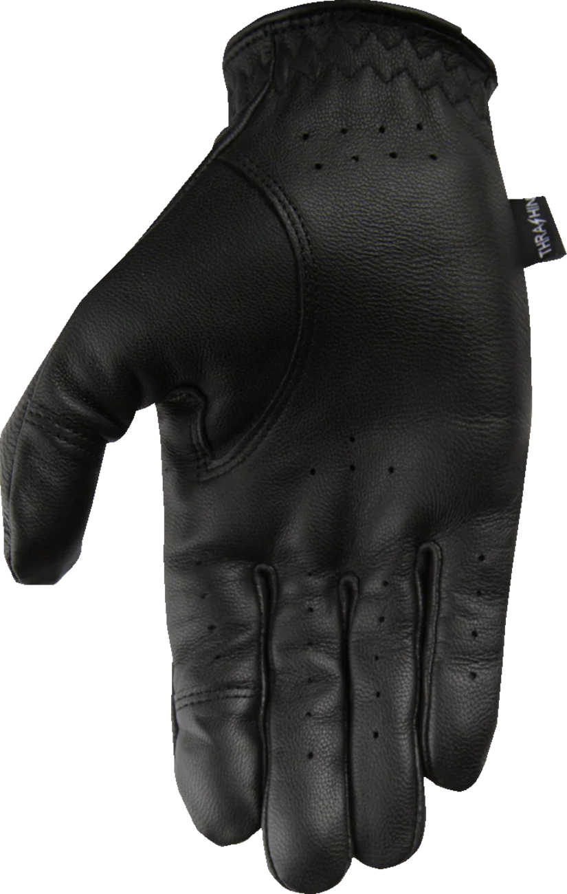 Siege Leather Gloves - Black - Small