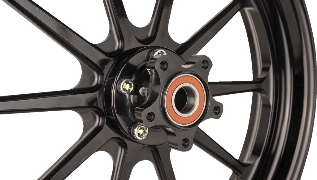 Wheel - Track Pro - Front - Dual Disc/without ABS - Black - 19x3