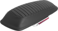 Saddlebag Lid Covers - Tuck 'n Roll - Carbon Fiber - Black Stitch - FLH/FLT '14-'24