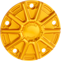 Points Cover - 10 Gauge - 5 Hole - Gold Anodized - '99-'17 Twin Cam