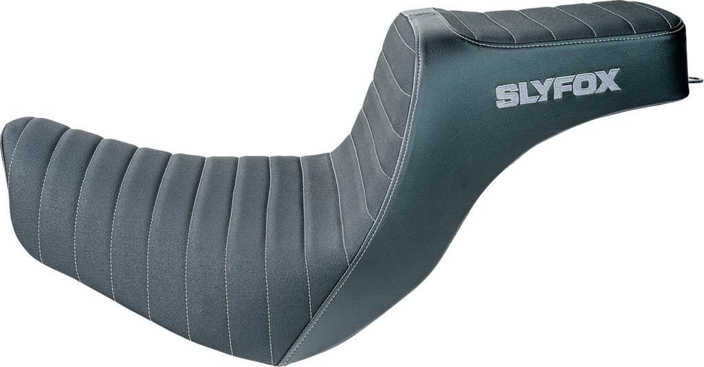 High Noon Seat - Vinyl - Classic Stitch - Silver Logo - FL/FX '18-'24