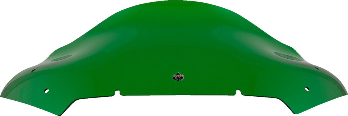 Kolor Flare® Windshield - 10" - Green - '23-'26 FLTRX/FLTRT