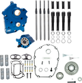 Cam Chest - Oil Cooled - Gear Drive - Black Pushrod Tubes - M8