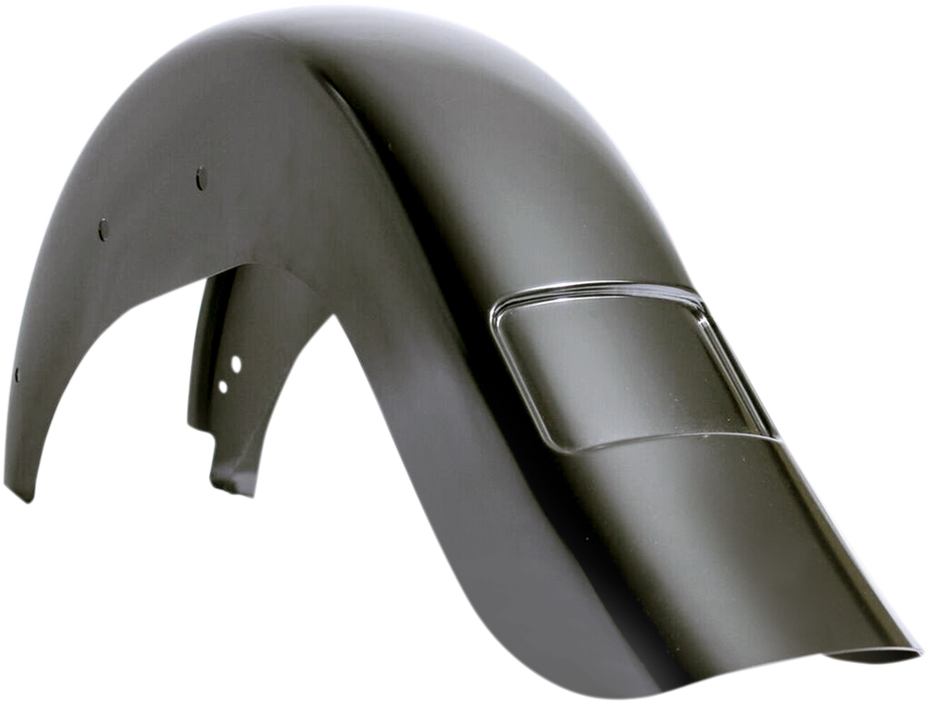 4" Stretched Rear Fender - Frenched - HD Softail '11-'17