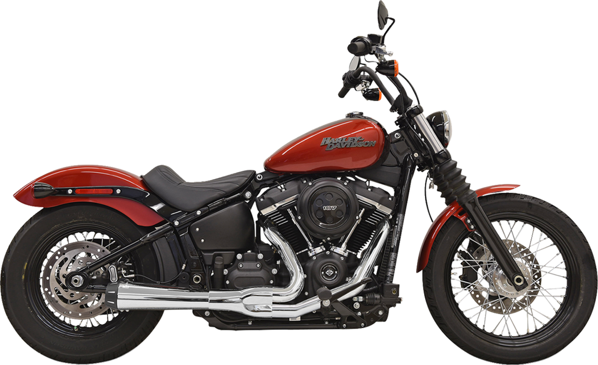 2-into-1 Road Rage III Exhaust System - 49-State - Chrome