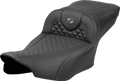 Roadsofa™ Extended Reach Seat - Dragon Scale Stitch - Dark Gray Stitch - w/o Backrest - FL '23-'24