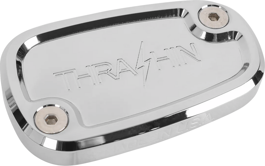 Brake Reservoir Cap - Rear - Chrome - '18+ Softail