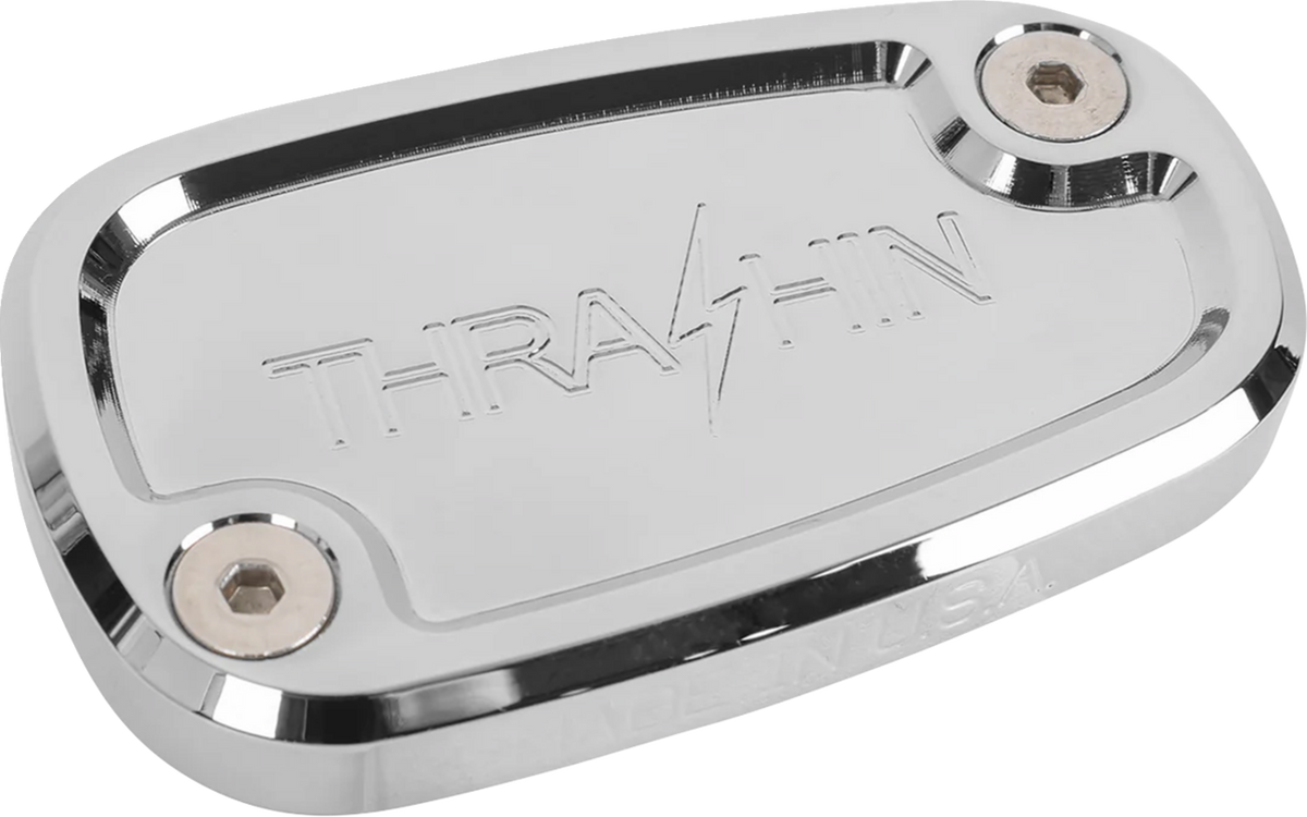 Brake Reservoir Cap - Rear - Chrome - '18+ Softail