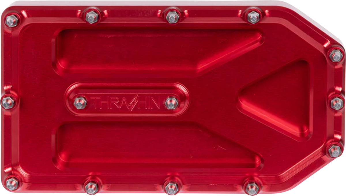 Aggressor Brake Pedal Pad - Red - Touring