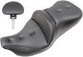Roadsofa™ Seat - Pillow Top - with Backrest - Black - FLH/FLT '09-'24