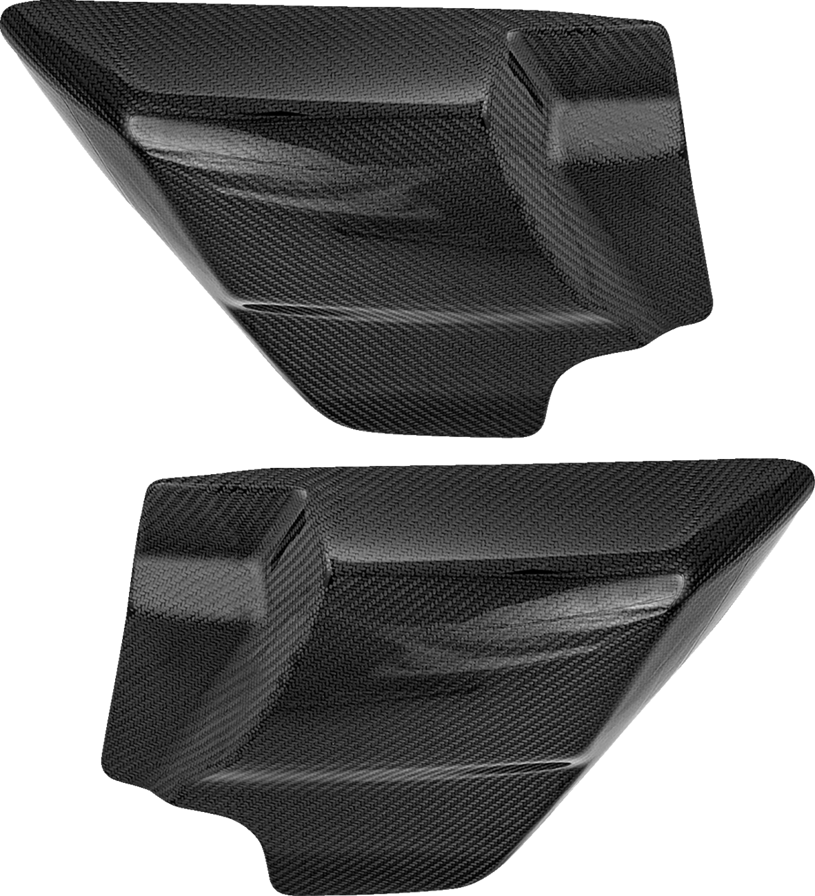Side Covers - Carbon Fiber/Gloss - HD Touring '09-'24