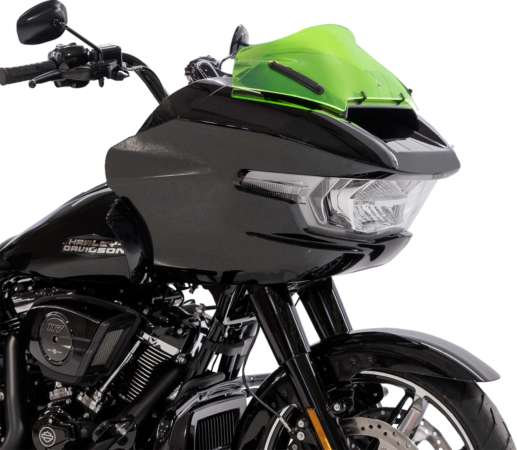 Ice Flare® Windshield - 8" - Green Ice - '23-'26 FLTRX/FLTRT