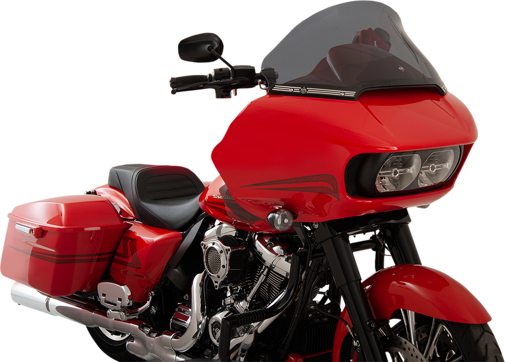 Pro-Touring Flare® Windshield - 12" - Dark Smoke - '15-'25 FLTR