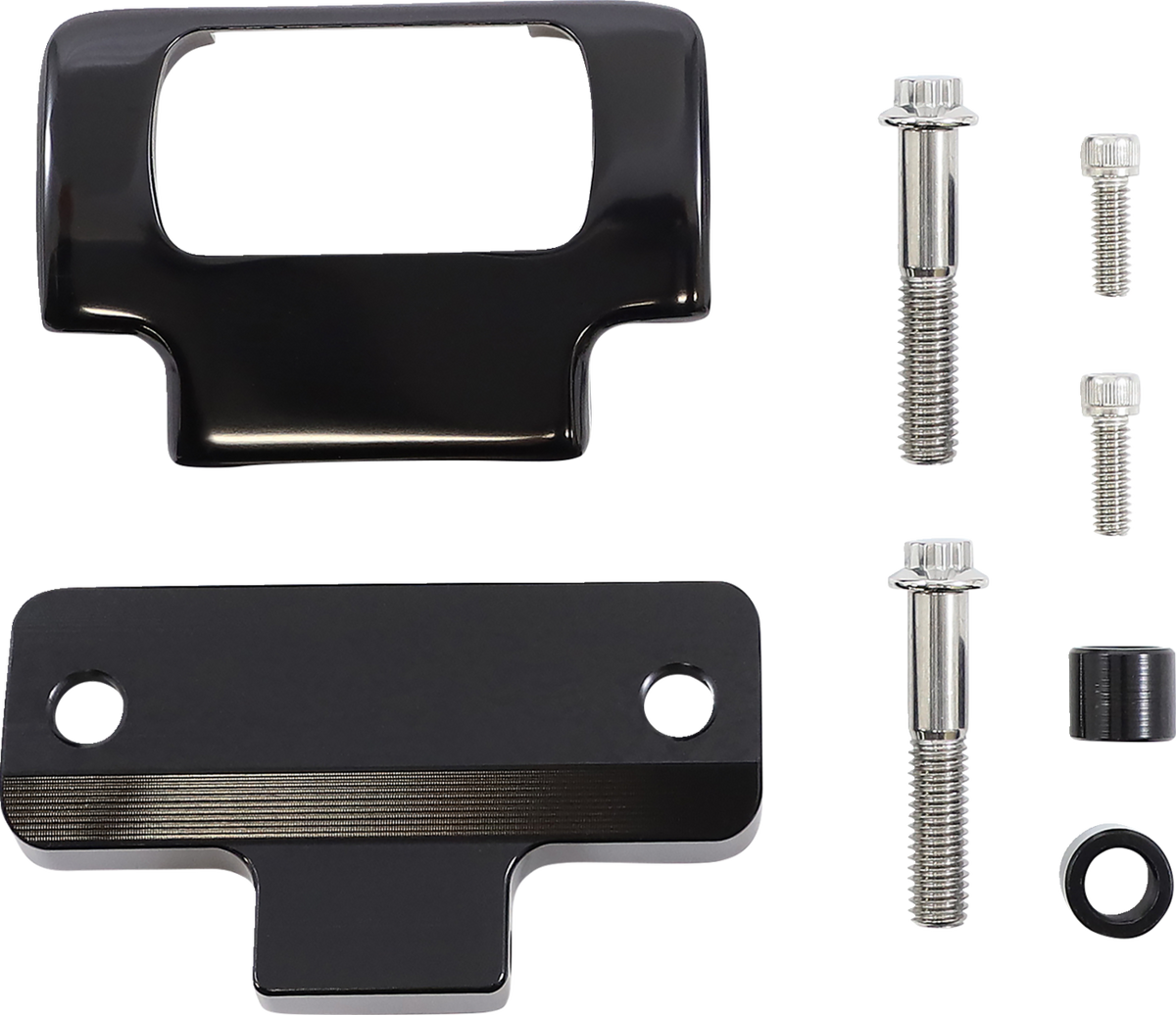 Gauge Mount - Single - Black - HD Softail '18-'22