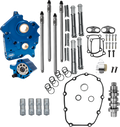 Cam Chest Kit - Oil Cooled - Chain Drive - 496 Cam - Chrome Pushrod Tubes - M8