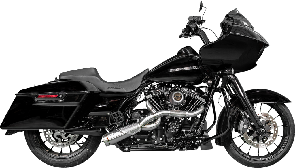 2-into-1 Big Sexy Exhaust System - Brushed Stainless Steel