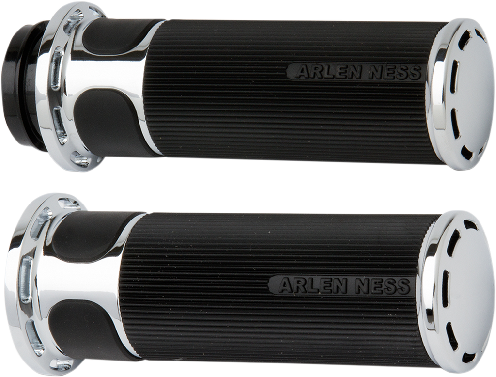Slot Track Grips - Cable - Chrome