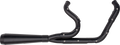 2-into-1 Assault Exhaust System - Full Black on Black