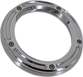 Assault Derby Cover with Window - Chrome - Big Twin