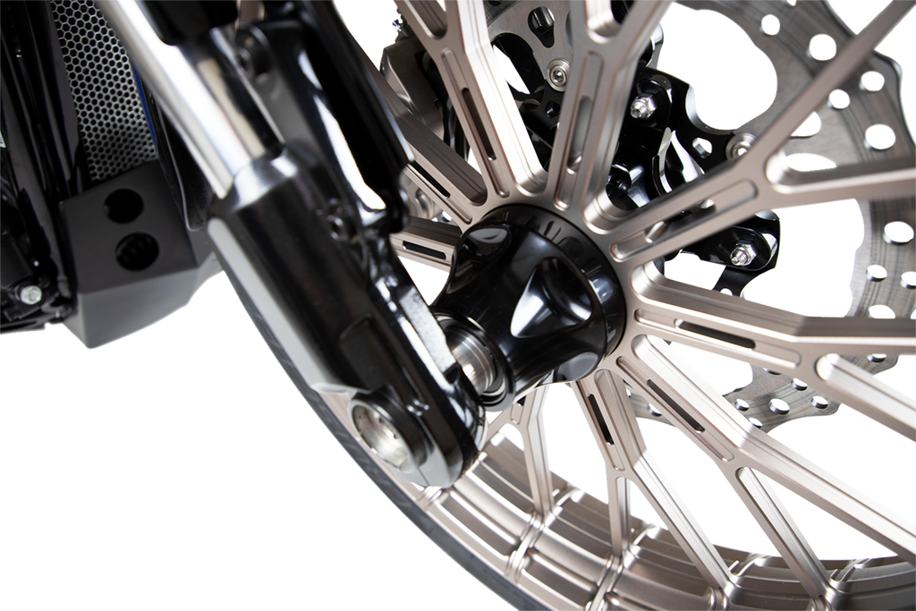 Hub - Cartridge - Front/Single Disc - Black - '08-'26 Touring/Trike