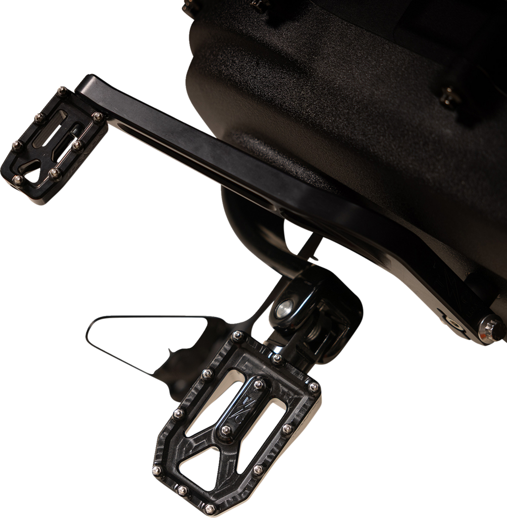 Aggressor Foot Pegs - Rear - Black - HD '72-'25
