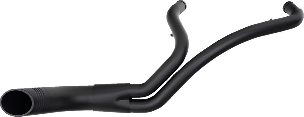 2-into-1 Up Yours Exhaust System - Twin Cam - Black