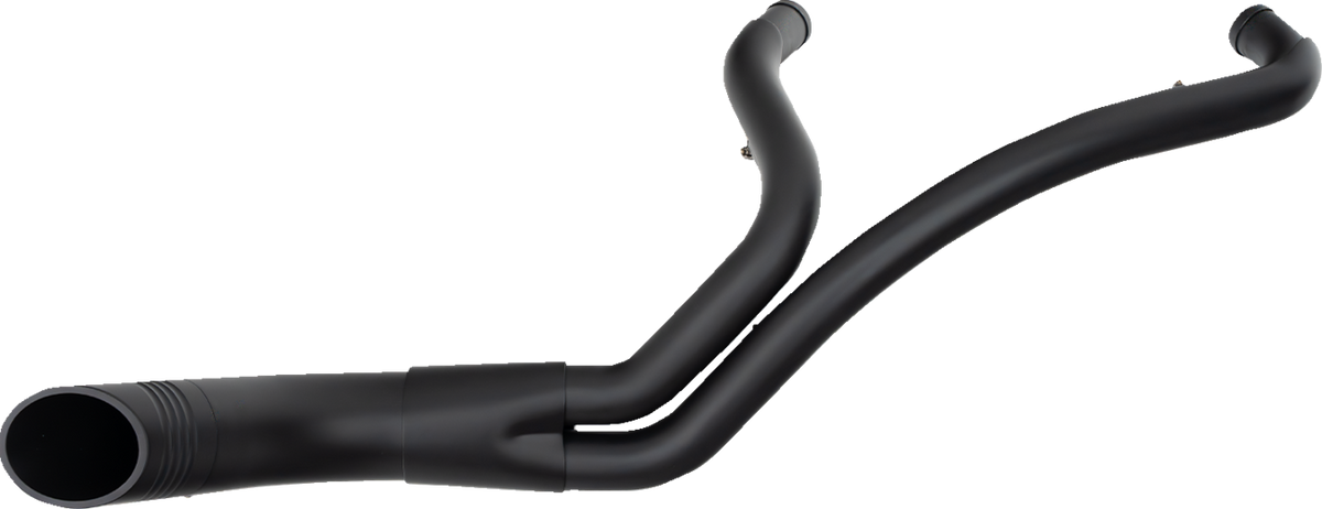 2-into-1 Up Yours Exhaust System - Twin Cam - Black