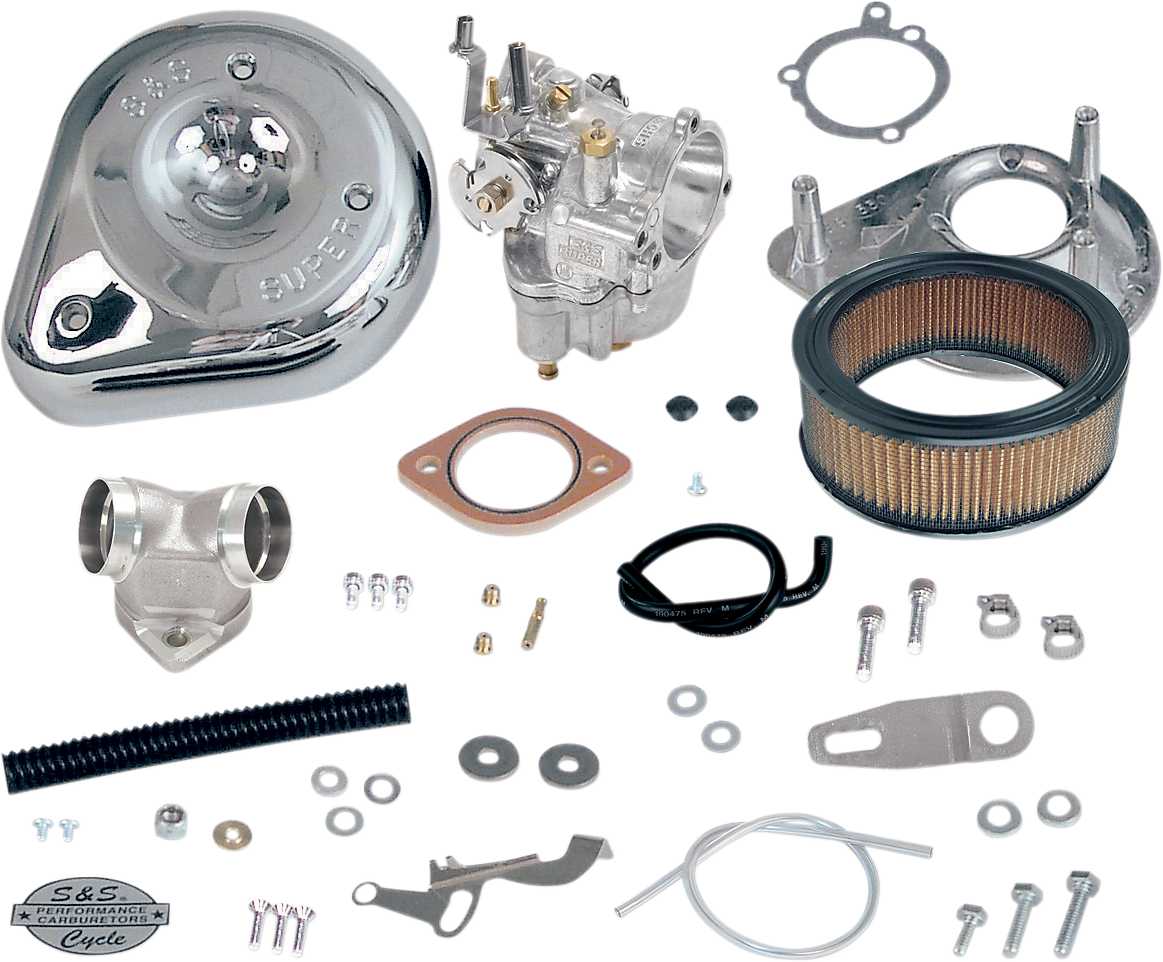 Super E Carburetor Kit with Manifold - Sportster