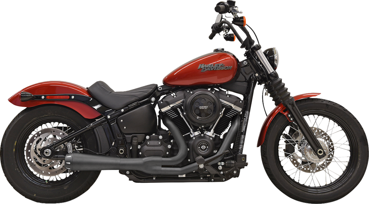 2-into-1 Road Rage III Exhaust System - 49-State - Black