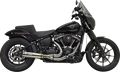 2-into-1 Exhaust System with Superbike Muffler - Stainless S