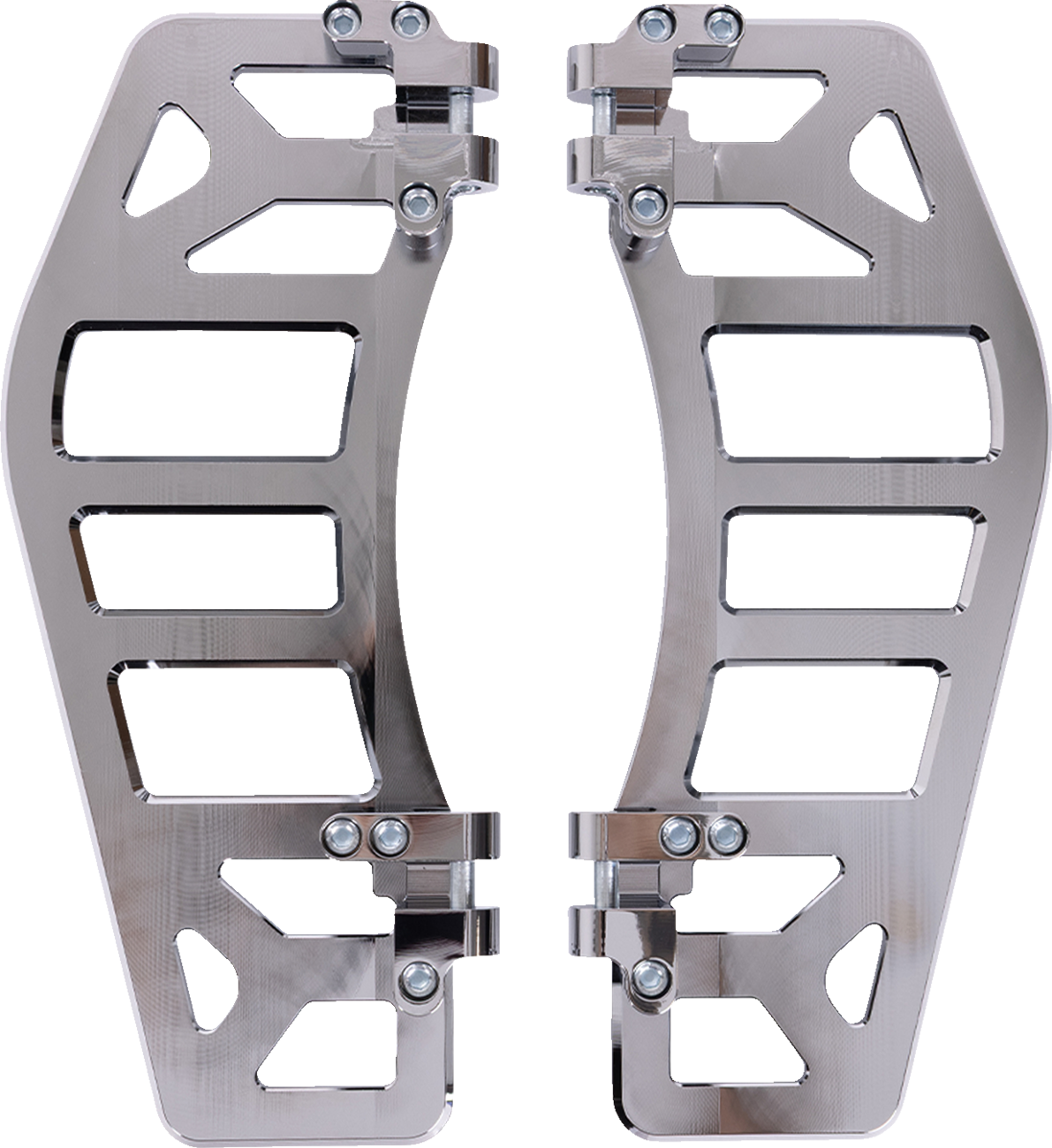 Aggressor Floorboards - Chrome