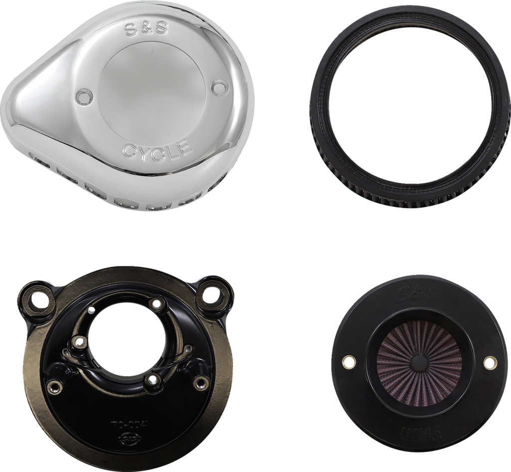Air Stinger Stealth Air Cleaner Kit - Chrome