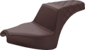 Step-Up Seat - Front Smooth/Rear Lattice Stitch - Brown - Chief